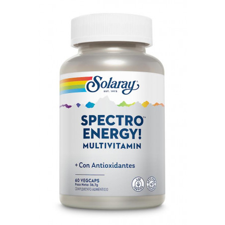 SPECTRO ENERGY MULTIVITAMIN 60 CAP VEG SOLARAY