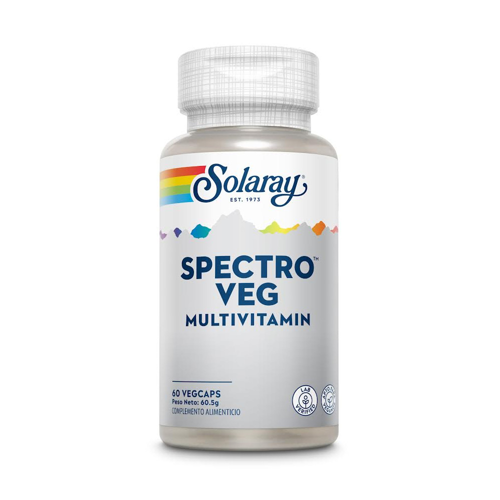 SPECTRO VEG MULTIVITAMIN 60 CAP SOLARAY