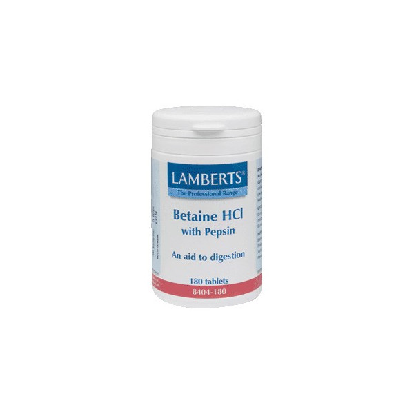 BETAINA CLH-PEPSINA 180 COMP LAMBERTS