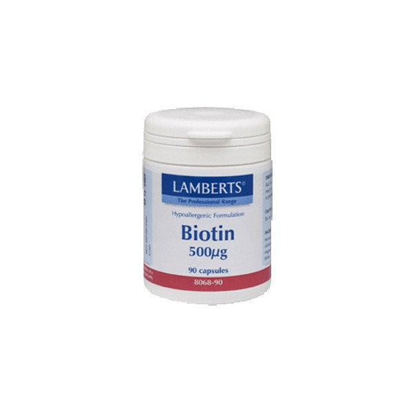 BIOTINA 500 MCG.90 CAP LAMBERTS