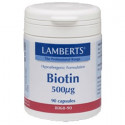 BIOTINA 500 MCG.90 CAP LAMBERTS