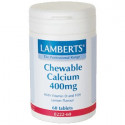 CALCIO MASTICABLE 400 MG 60 COMP LAMBERTS