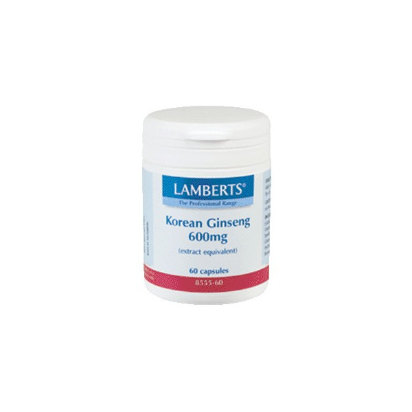 GINSENG COREANO 1200 MG 60 COMP LAMBERTS
