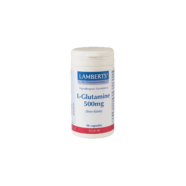 GLUTAMINA 500 MG 90 CAP LAMBERTS